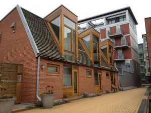Sustainable housing in Malmo, Sweden. LPAs can't require standards but regulation is tighter.