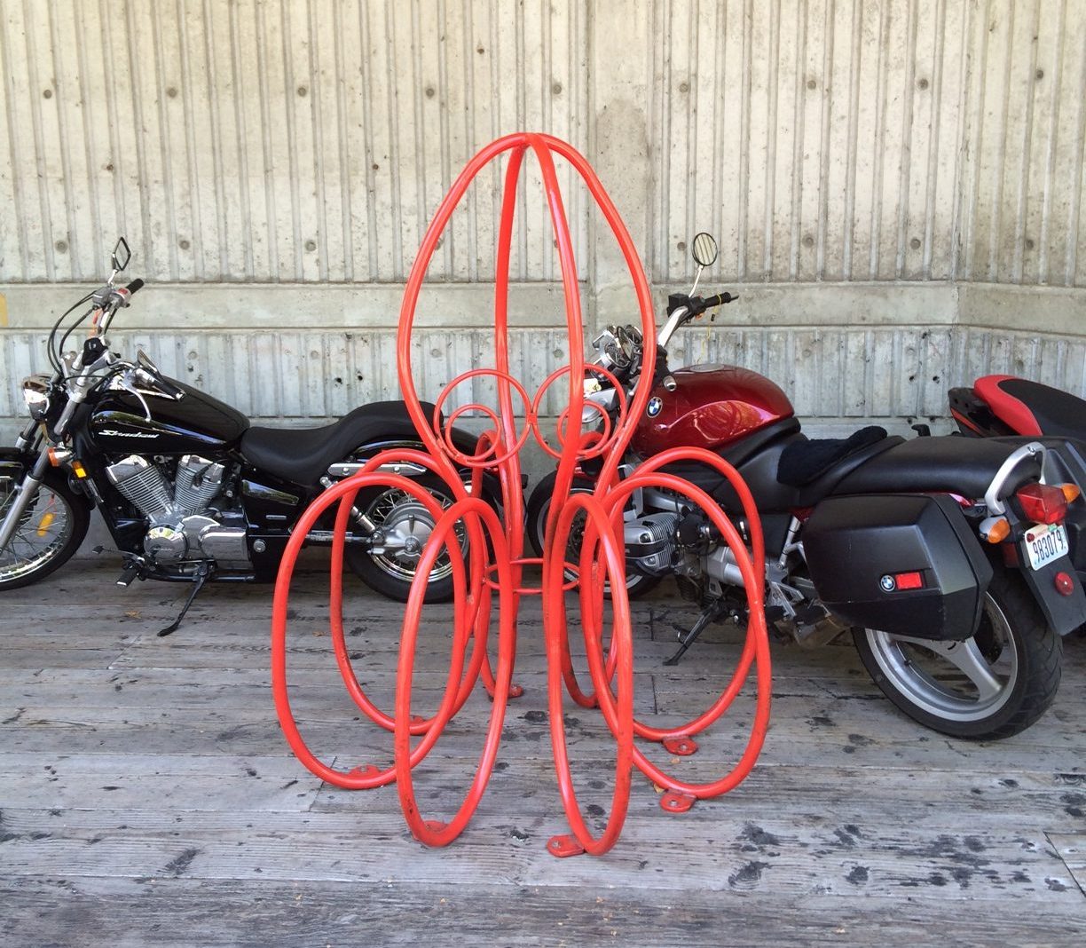 Fun Fish Bike Racks Aquarium bike rack, Seattle – Healthy Urbanism