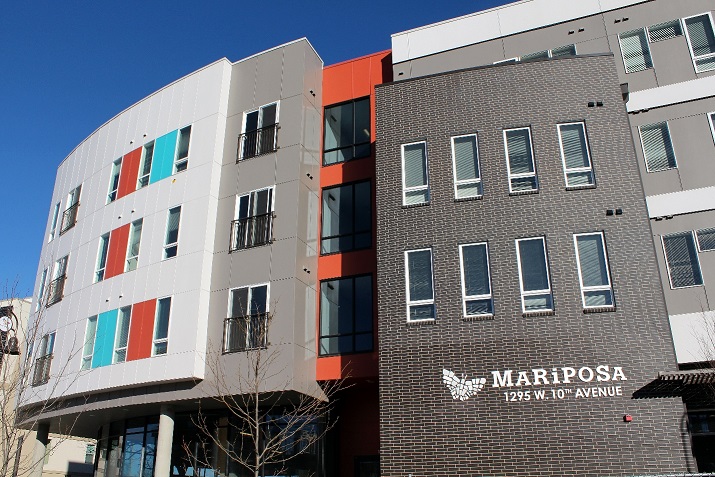 Mariposa apartments. Image: Denver Housing Authority.
